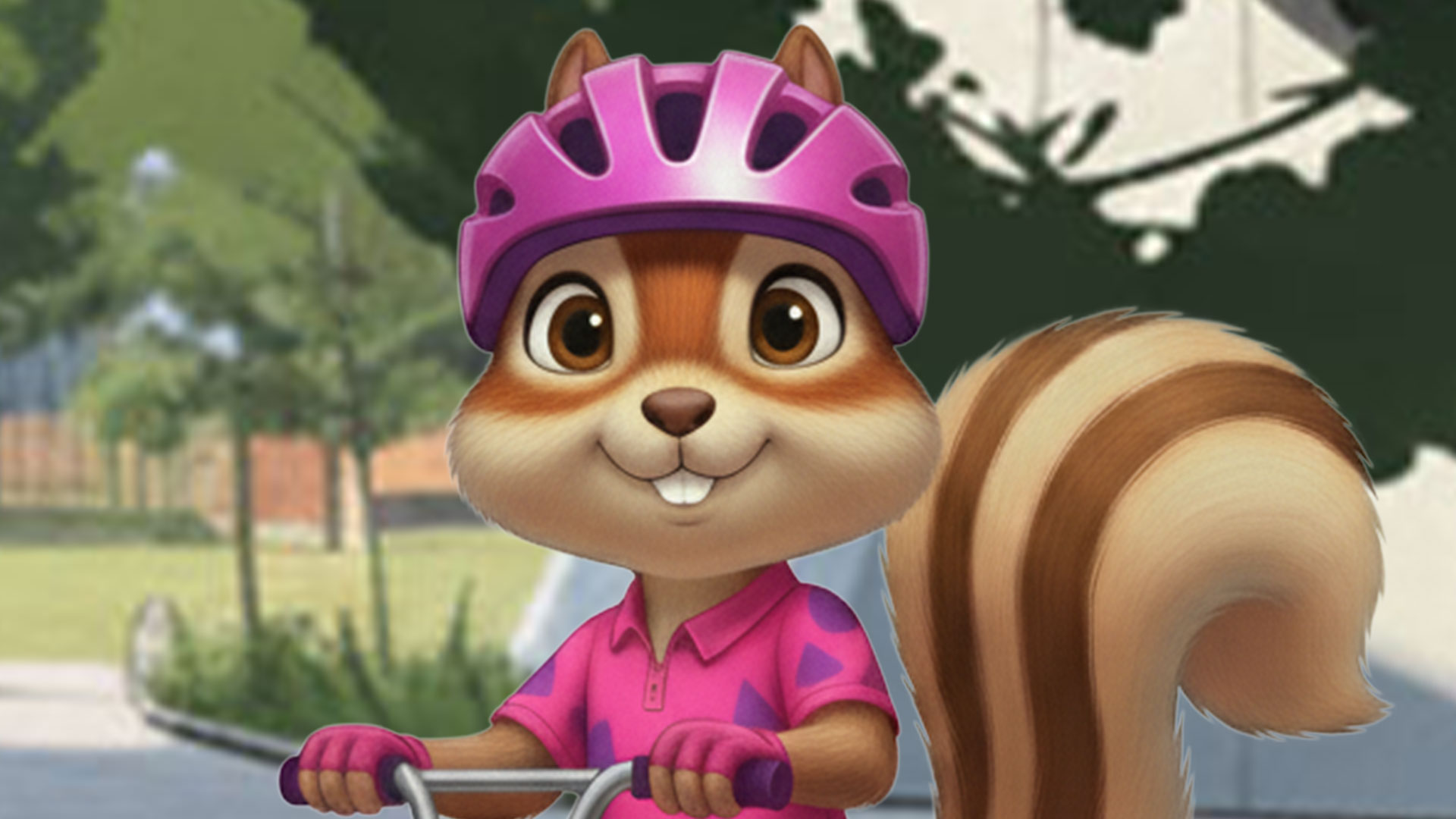 Crystal, a character from Pedal Pals